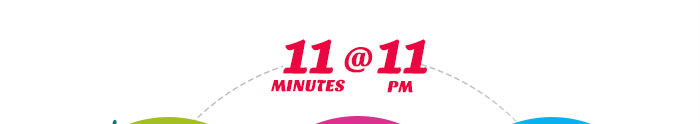 11 Minutes @ 11 PM
