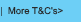 T&C's