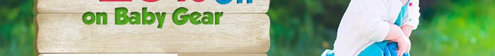Flat 20% OFF* on Baby Gear