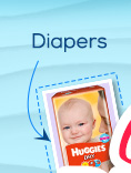 Diapers @ Rs.49*