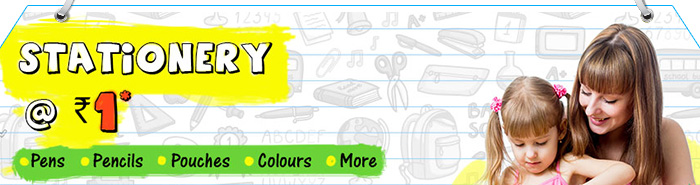 Stationery @ Rs. 1*