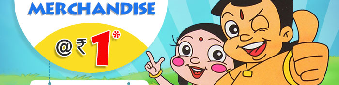 Chota Bheem merchandise at Rs. 1