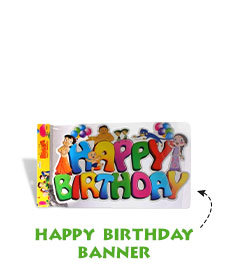 Happy Birthday banner