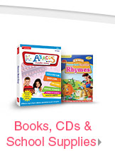 Books, CDs & School Supplies