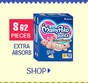 Extra Absorb S 62 Pieces