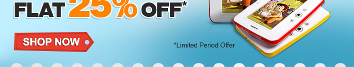 Flat 25% Off*