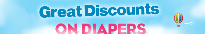 Great Discounts on Diapers