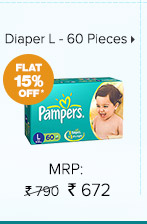 Diaper Large - 60 Pieces