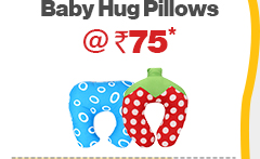 Baby Hug Pillows @ Rs. 75*