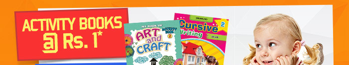 Activity Books @ Rs. 1*