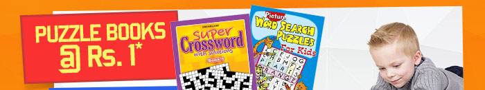 Puzzle Books @ Rs. 1*