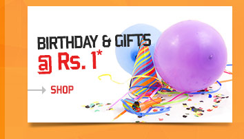 Birthday & Gifts @ Rs.1*