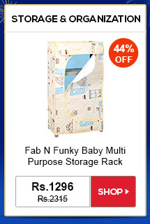 STORAGE & ORGANIZATION - Fab N Funky Baby Multi Purpose Storage Rack