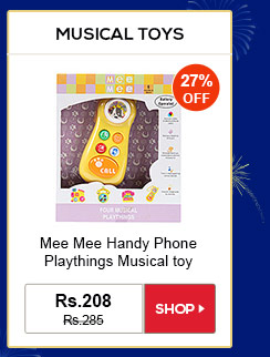 MUSICAL TOYS - Mee Mee Handy Phone Playthings Musical toy