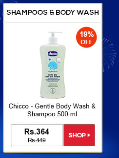 SHAMPOOS & BODY WASH - Chicco - Gentle Body Wash And Shampoo 500 ml
