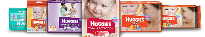 Get Minimum 22% OFF on Huggies Diapers