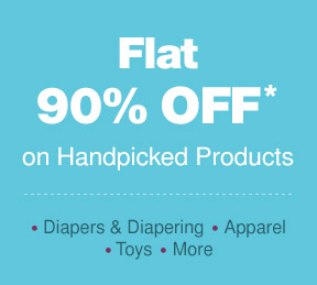 Flat 90% OFF* on Handpicked Products