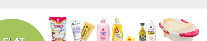 Flat 15% OFF* on Baby Care