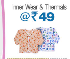  Inner Wear & Thermals @ Rs. 49*