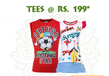 Tees @ Rs. 199*