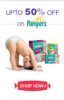 Upto 50% OFF on Pampers
