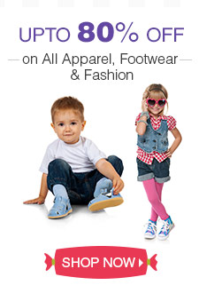 Upto 80% OFF on All Apparel, Footwear & Fashion