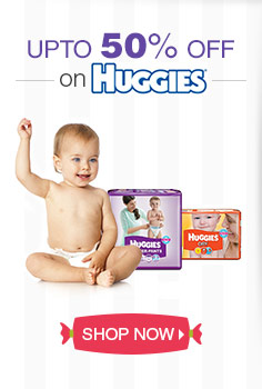 Upto 50% OFF on Huggies