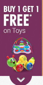 Buy 1 Get 1 Free* on Toys
