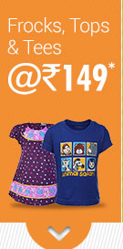 Frocks, Tops & Tees @ Rs.149*