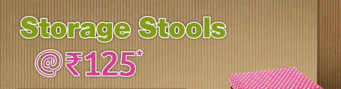 Storage Stools @ Rs.125