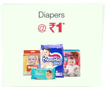 Diapers @ Rs. 1*