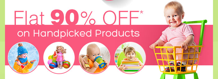Flat 90% OFF* on Handpicked Products