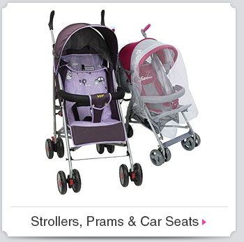 Strollers, Prams & Car Seats