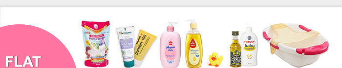 Flat 20% OFF* on Baby Care