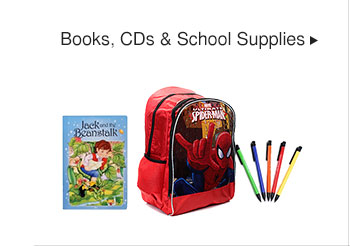 Books, CDs & School Supplies