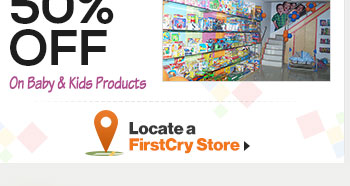Get UPTO 50% OFF on Baby & Kids Products
