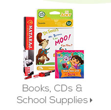 Books, CDs & School Supplies