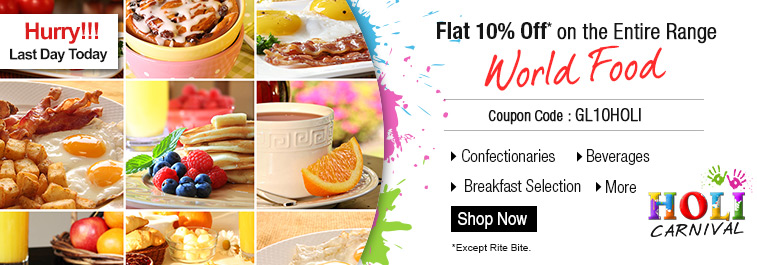 World Food19thmarch Holi Special : All deals at One place