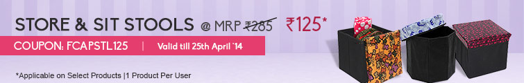 FirstCry – Storage Stools at Rs 125 – Coupon: FCAPSTL125