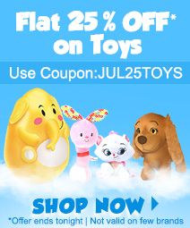 Flat 25% OFF on all Toys @ Firstcry – Rs.750 – Baby Care & Toys