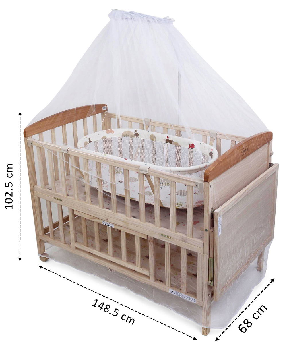 convertible bedside crib