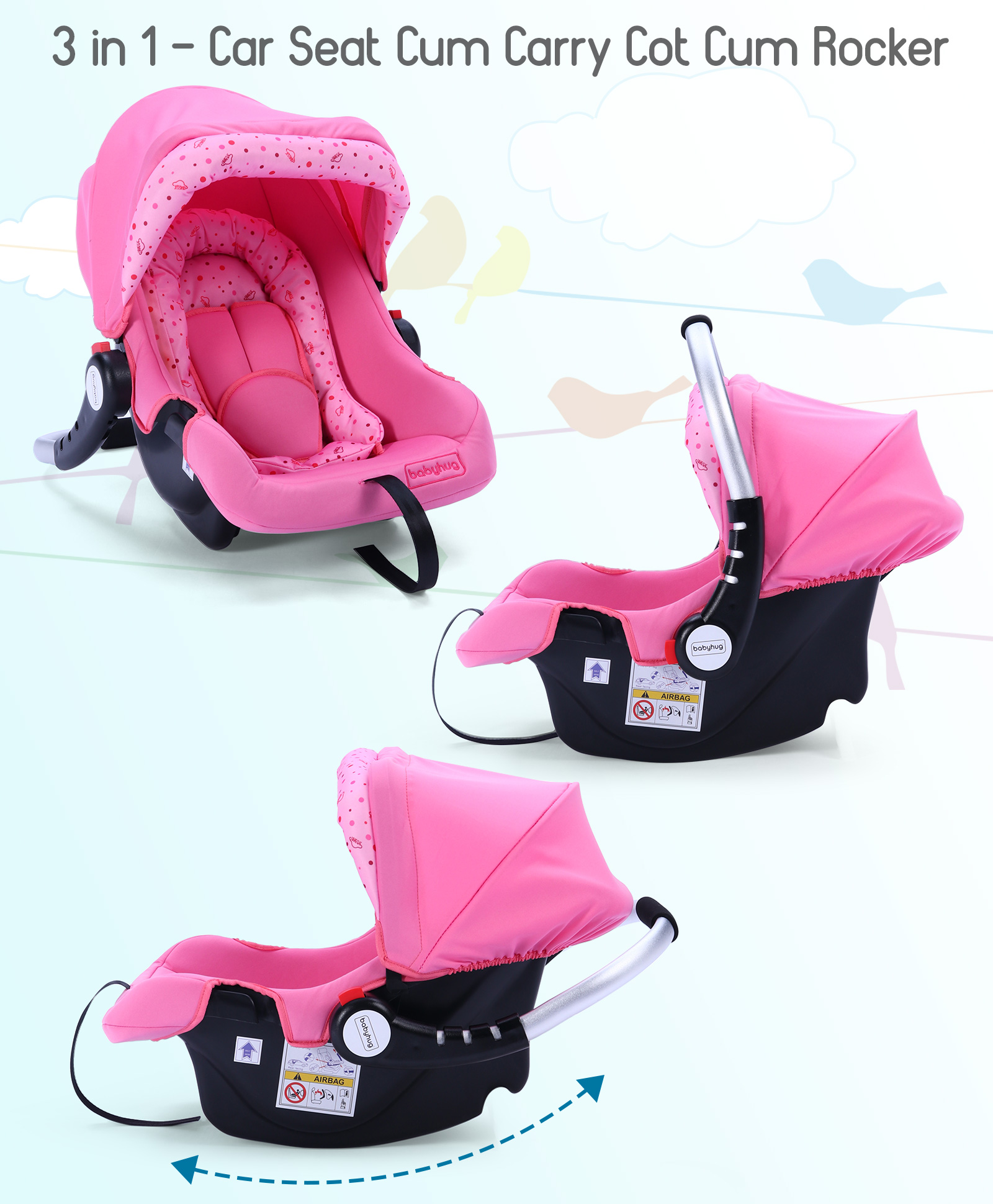 baby hug car seat