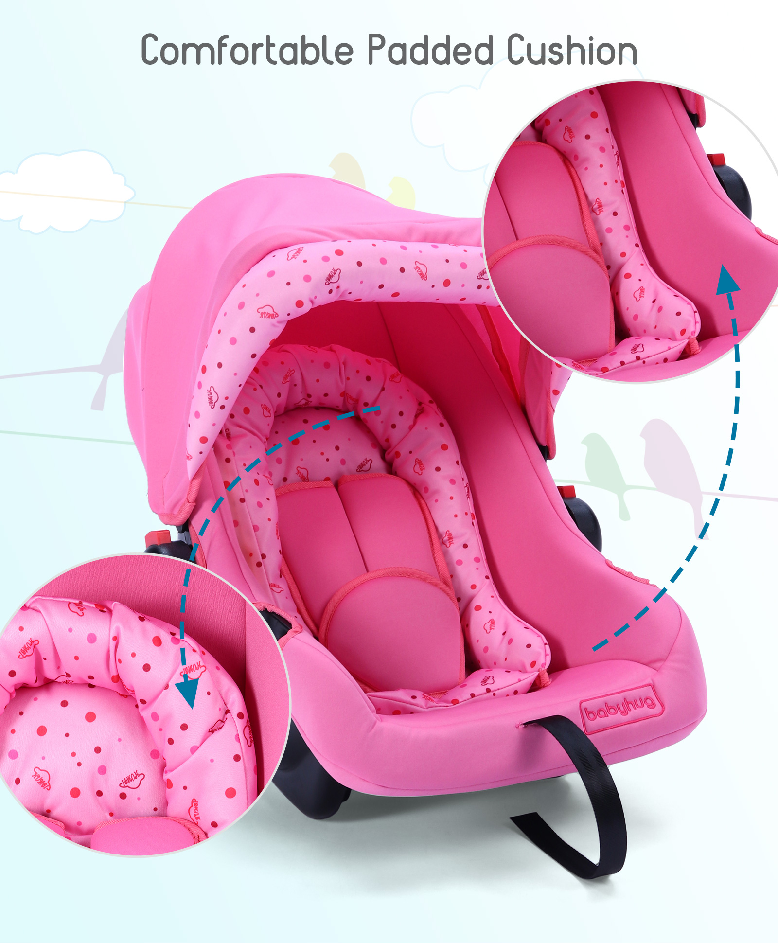 baby hug car seat