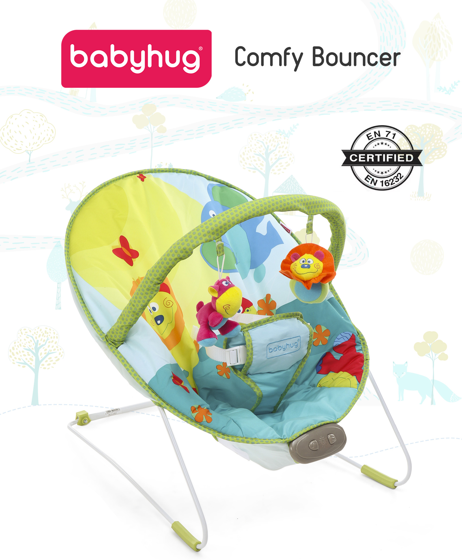 babyhug comfy bouncer