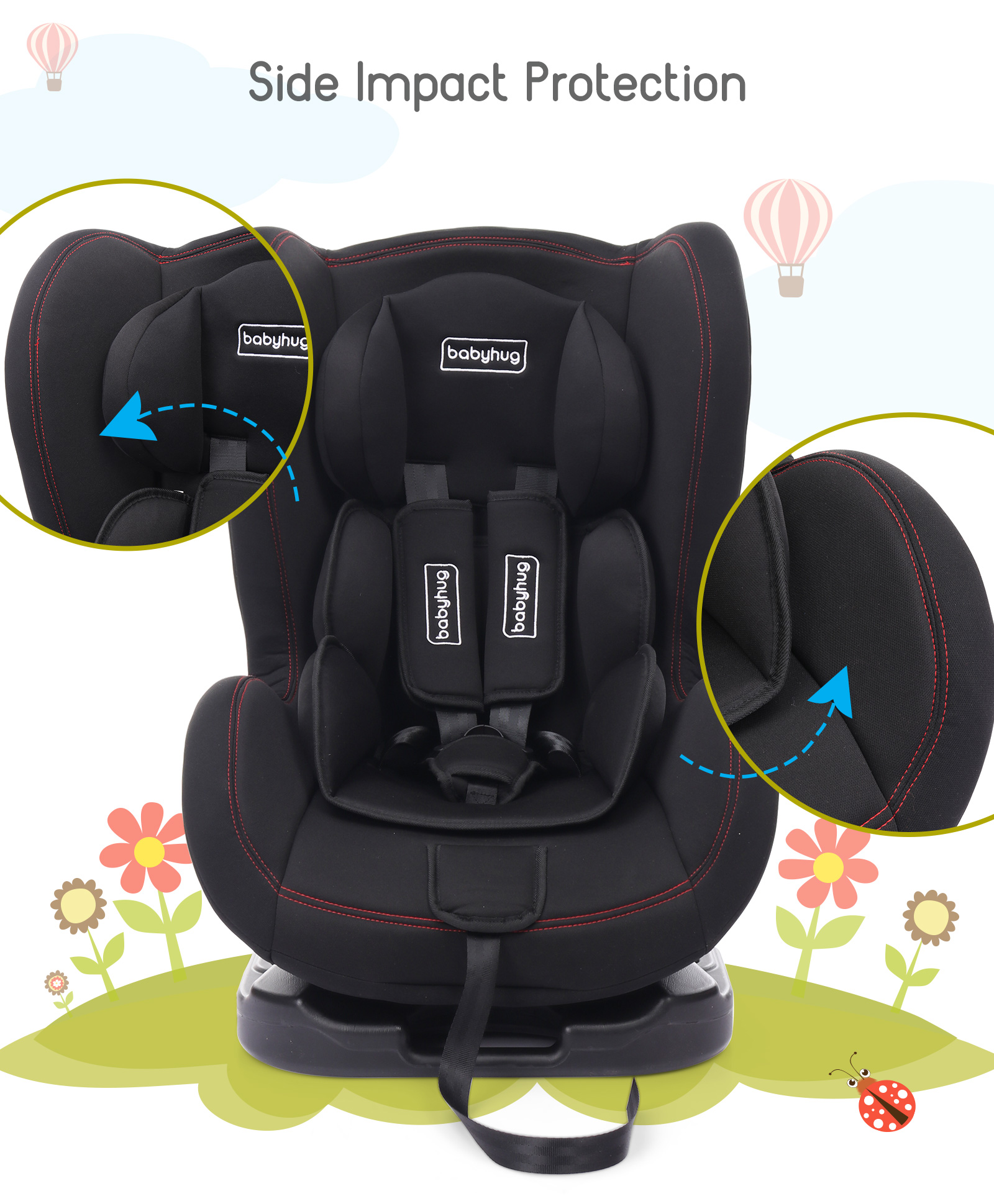 baby hug car seat