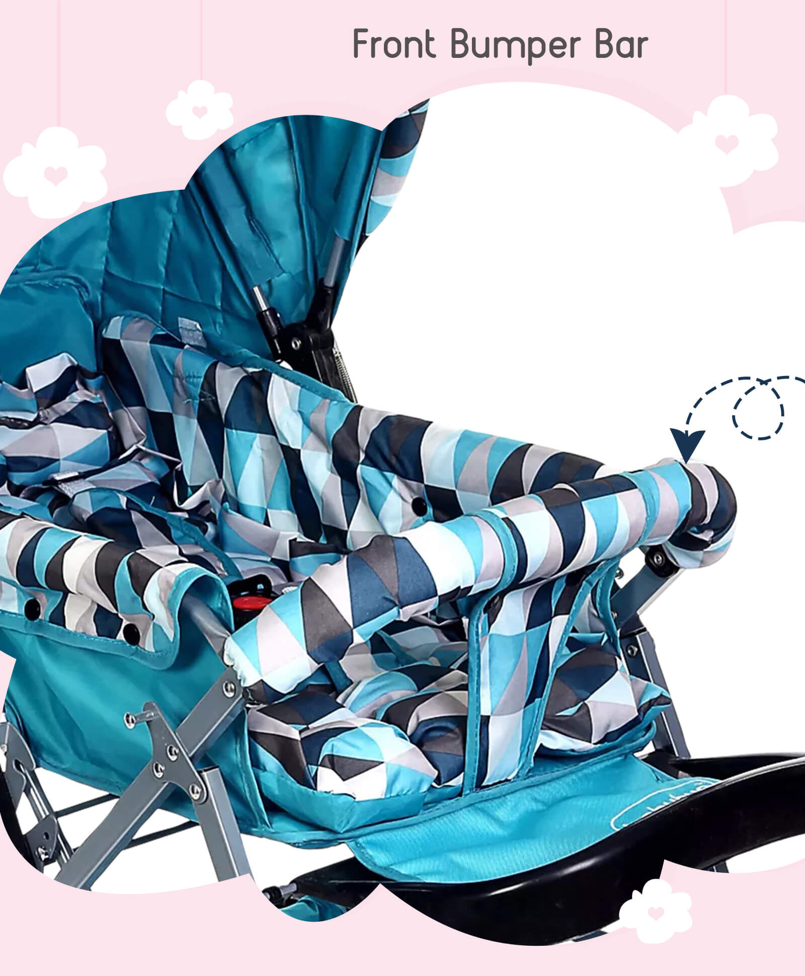 babyhug cocoon stroller