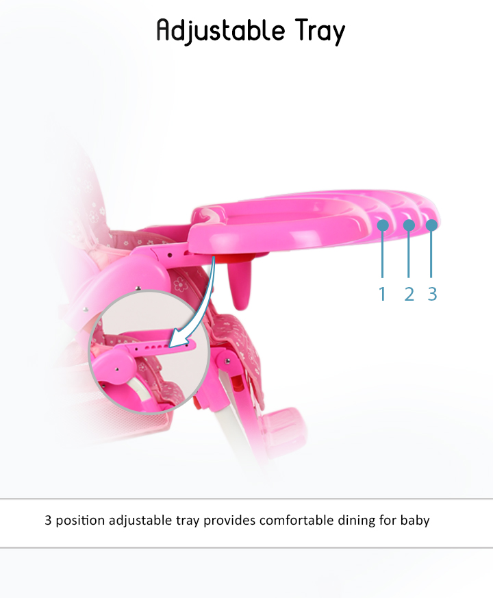 babyhug easy diner high chair