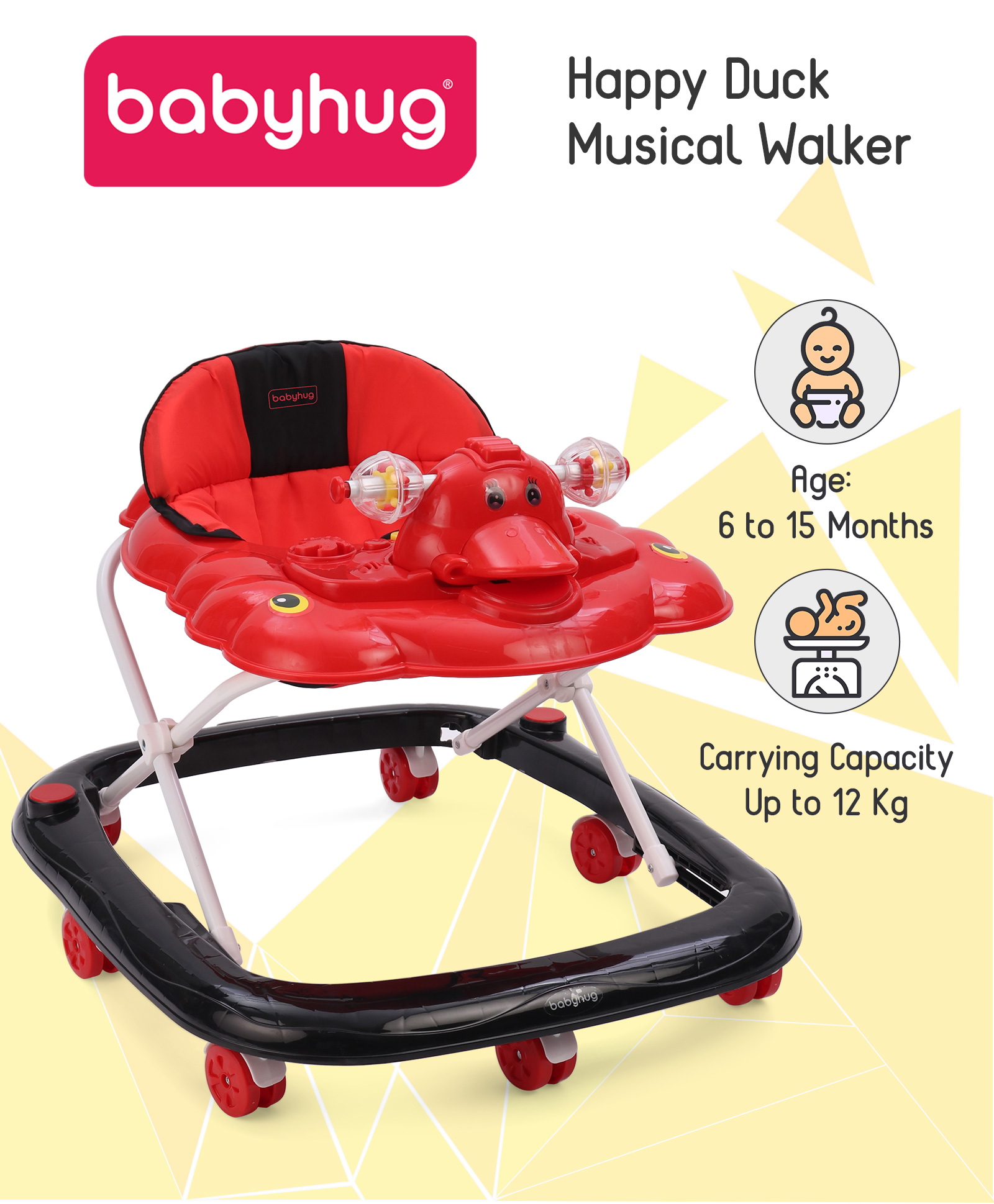 baby walker first cry