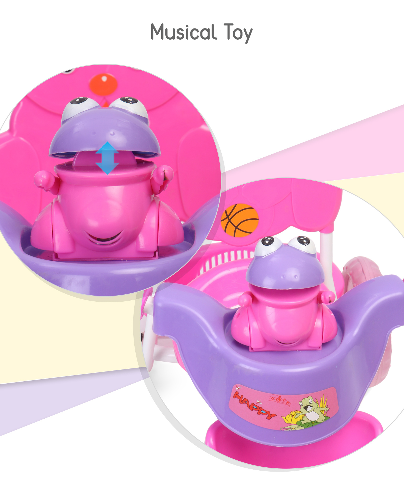 babyhug musical froggy tricycle