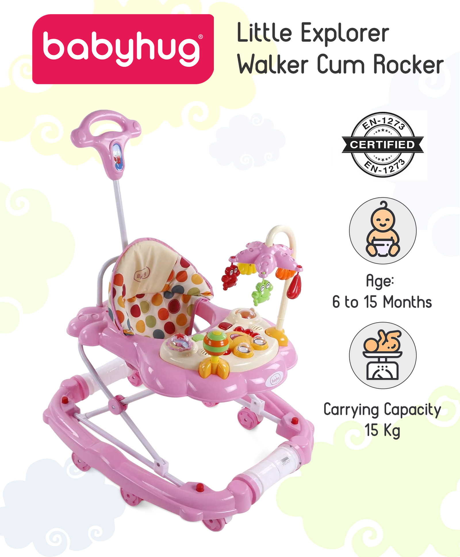 firstcry babyhug walker